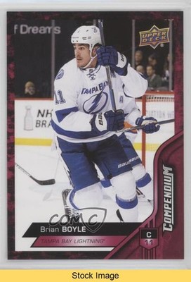 2016-17 Upper Deck Compendium Red Brian Boyle #238 READ 9jq