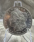 1884 O BU GEM MORGAN SILVER DOLLAR PROOF LIKE (PL)/DMPL #2634