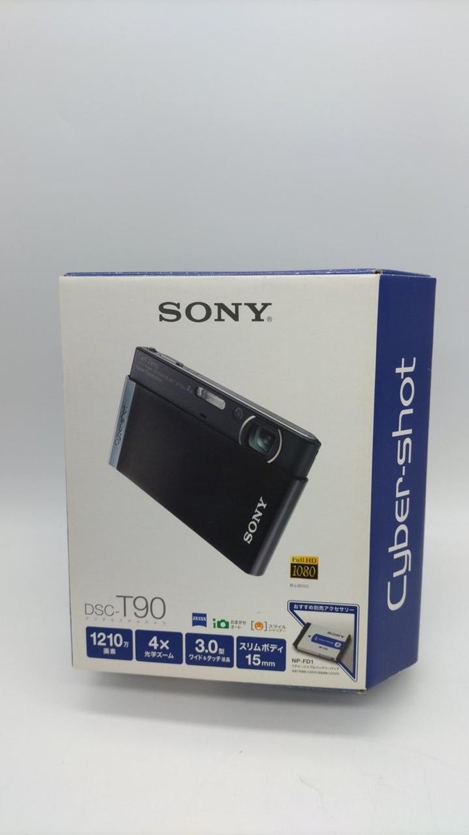 ソニー SONY Cyber-shot DSC-T90 ブラック ケース付き