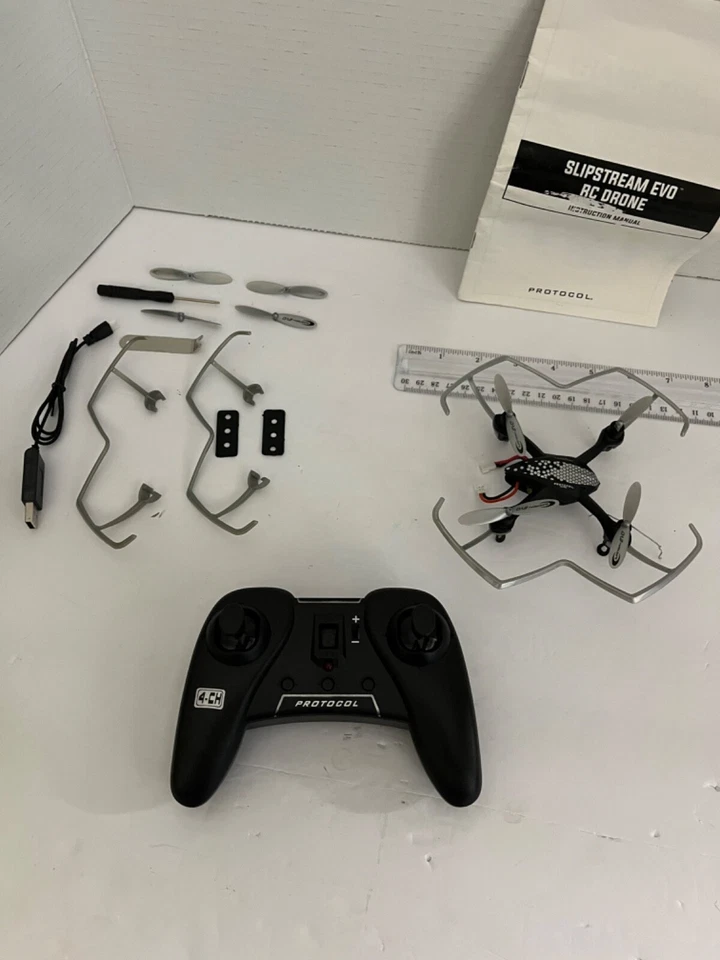 Quad Copter Stunt Drone Protocol Slipstream EVO RC 360 Flips Remote or Phone - Image 3 of 4