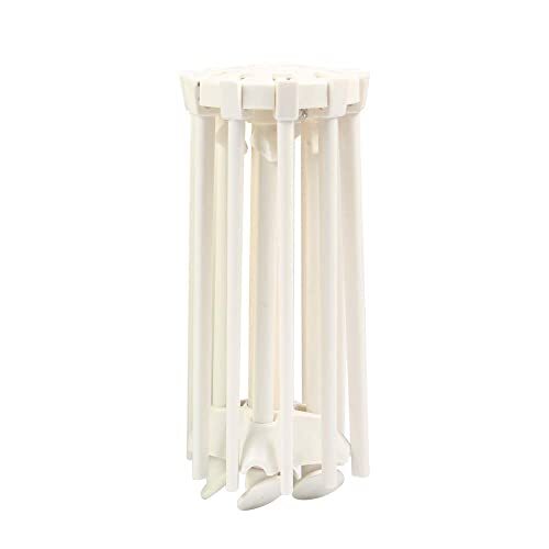 Foldable Pasta Drying Rack- Plastic Spaghetti Noodle Dryer with 10 Bar - Picture 4 of 8