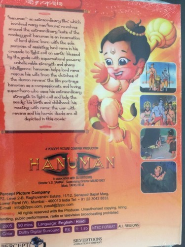 Hanuman, DVD, 2005, Bollywood Film, Hindi Language, English Subtitles, New - Picture 2 of 3