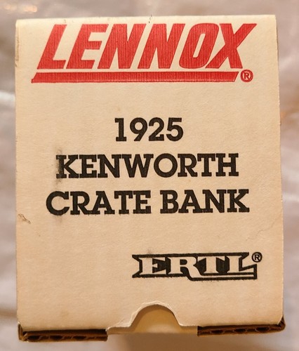 Ertl Lennox 1925 Kenworth Crate Bank Die Cast 1/25 Scale NEW - Picture 5 of 5
