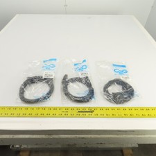 C2G 52032 15FT DB9 Male x Female Null Modem Cable Black Lot Of 3