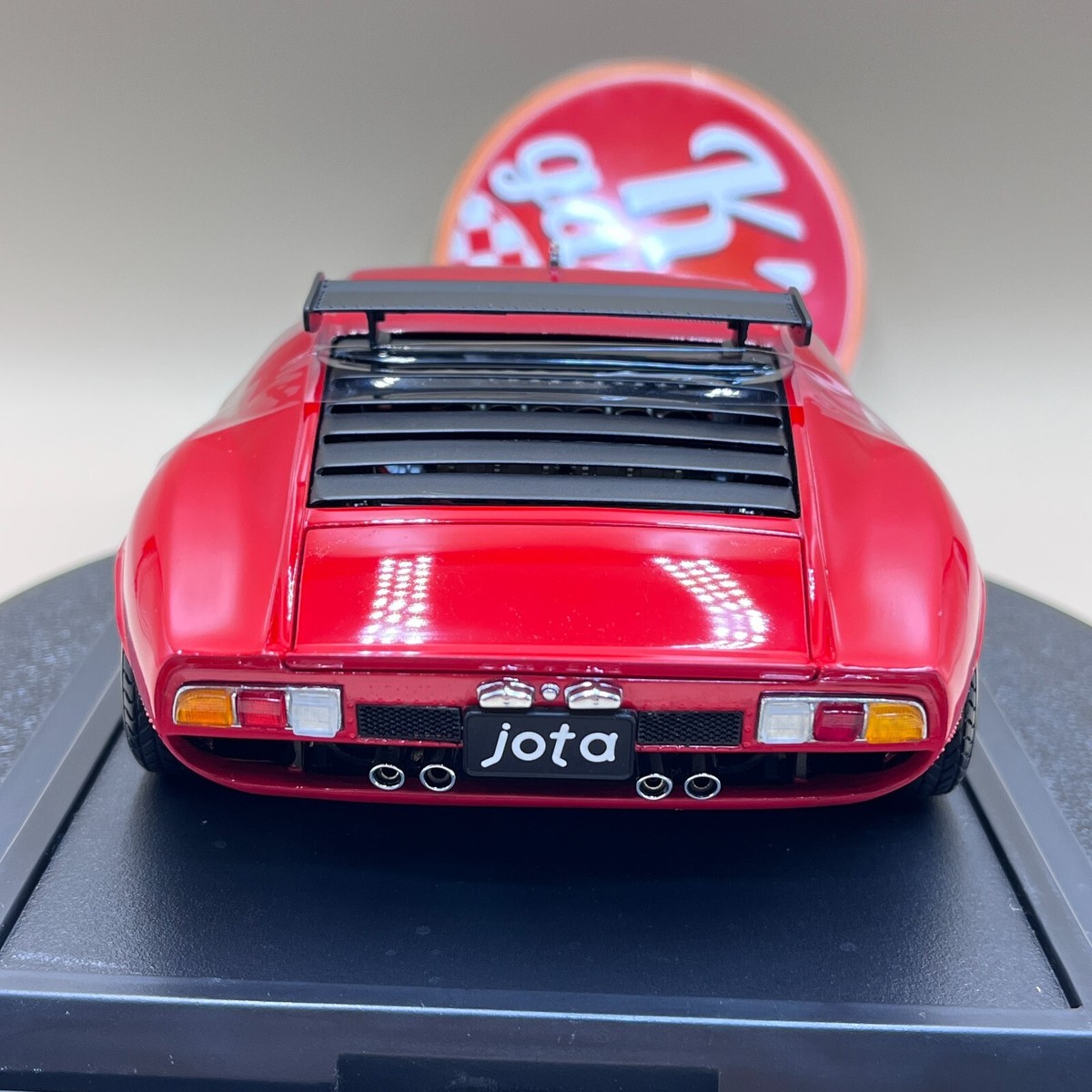 Kyosho 1/18 Lamborghini Jota SVR Red Gorgeous Collection Diecast