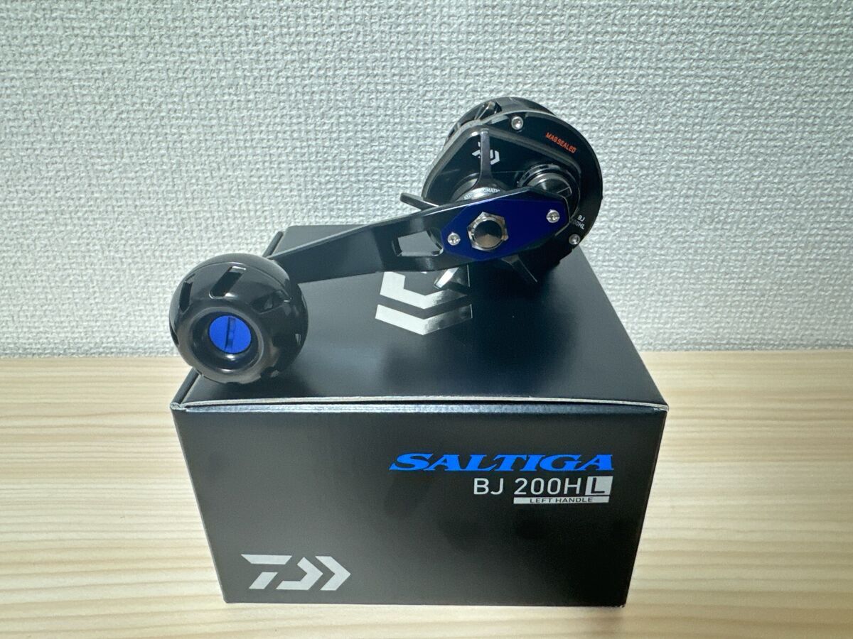 Daiwa 17 SALTIGA BJ 200-HL Baitcasting Reel for Jigging From Daiwa 17 SALTIGA BJ 200-HL Baitcasting Reel for Jigging From
