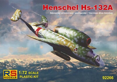 Henschel Hs 132 A (1/72 model kit, RS 92266)