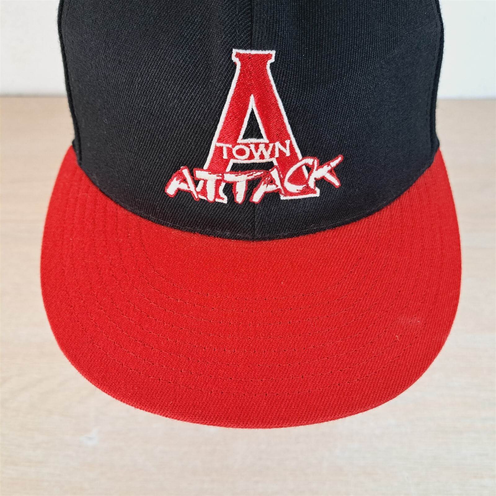 A TOWN ATTACK FITTED BASEBALL HAT/CAP, SIZE 6 7/8… - image 9
