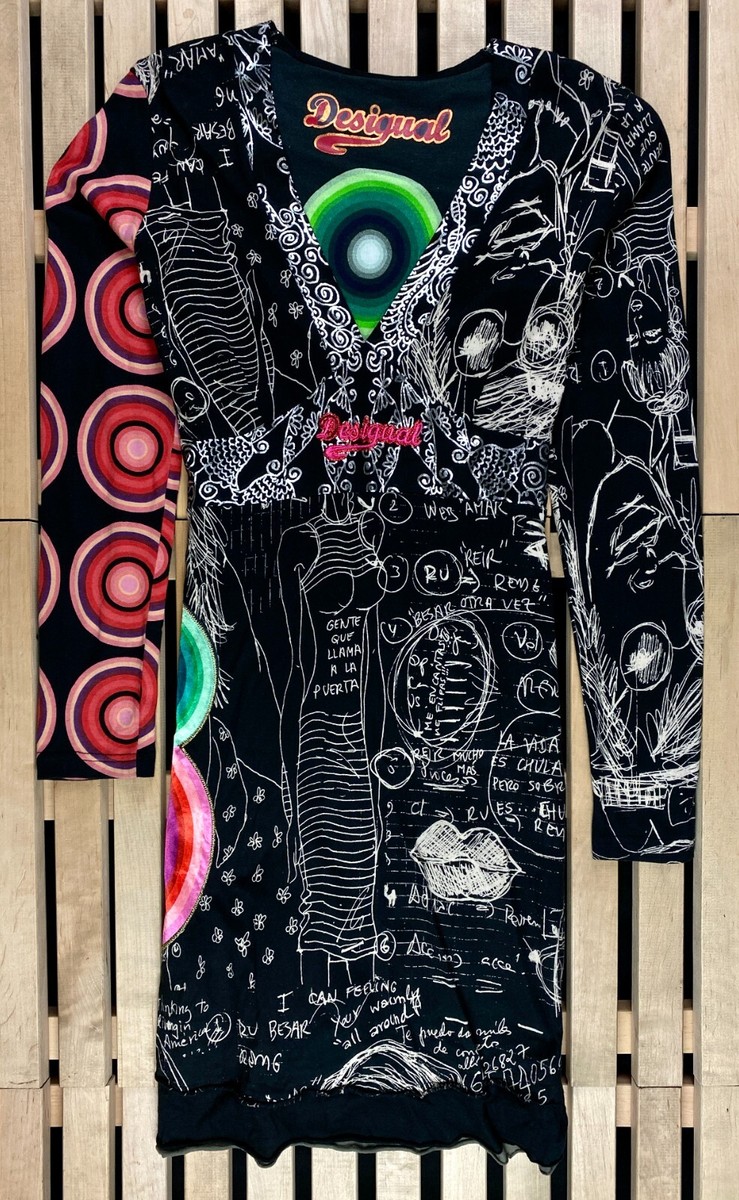 desigual dress long sleeves Long Sleeved Dresses for Women
