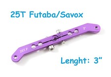 1PC 3" Heavy Duty Aluminum 25T Futaba/Savox Dual Servo Arm Horn US SELLER/SHIP 