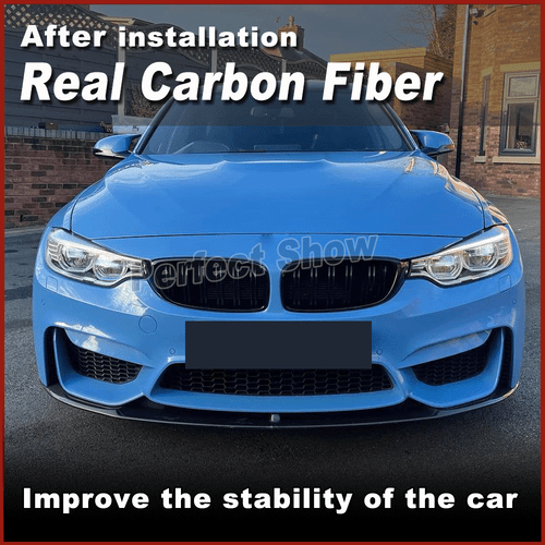 Alerón delantero de carbono espada alerón delantero para BMW F82 F83 M4 F80 M3 2014-19 - Imagen 2 de 10