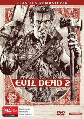 Evil Dead II - Dead By Dawn (1987) DVD-Bruce Campbell-Sarah Berry-Dan Hicks