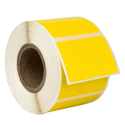 OfficeSmartLabels ZR1112100 Removable 1.5 x 1 Inch Direct Thermal L