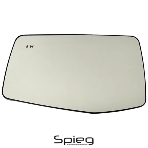 Side Mirror Glass for 19-23 CHEVY SILVERADO GMC SIERRA w/ BSM Heated Driver Side