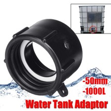 IBC Adapter Verbinder f&uuml;r IBC Wassertanks mit 1000L 50mm Rohr 2 in
