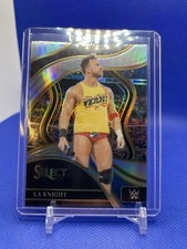 LA Knight 2024 Panini Select WWE Ringside Silver Prizm SSP #257 Case Hit