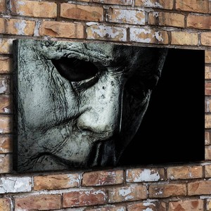 12 X22 Halloween Horror Face Hd Canvas Prints Painting Home Room Decor Wall Art Ebay