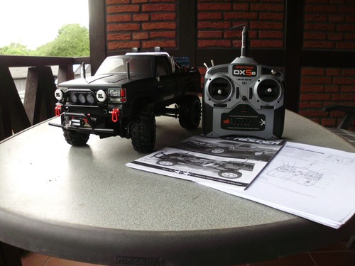 Tamiya Landfreeder CC-01 Crawler Umbau, 2,4 GHz Fernst. elek. Winde, Alu Tuning - Bild 3 von 21