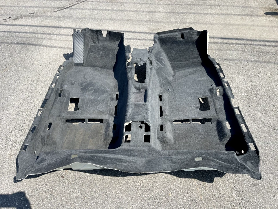 2008–2017 AUDI A5 COUPE FRONT REAR FLOOR CARPET MAT BLACK OEM 8T1 863 021 - Image 2 of 4