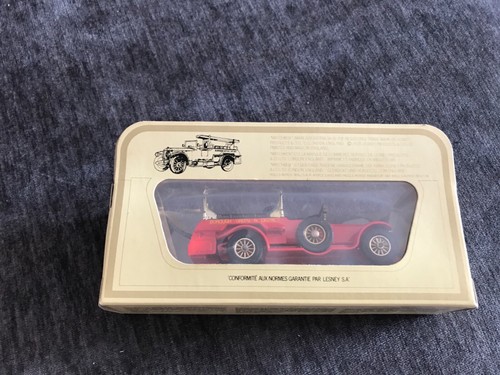 Matchbox Models of Yesteryear Y6 - 1920 Rolls Royce Fire Engine - Red ladder new - Picture 3 of 3