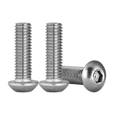 M5 BUTTON HEAD SOCKET ALLEN SCREWS BOLTS Button Head Socket STAINLESS - ISO 7380