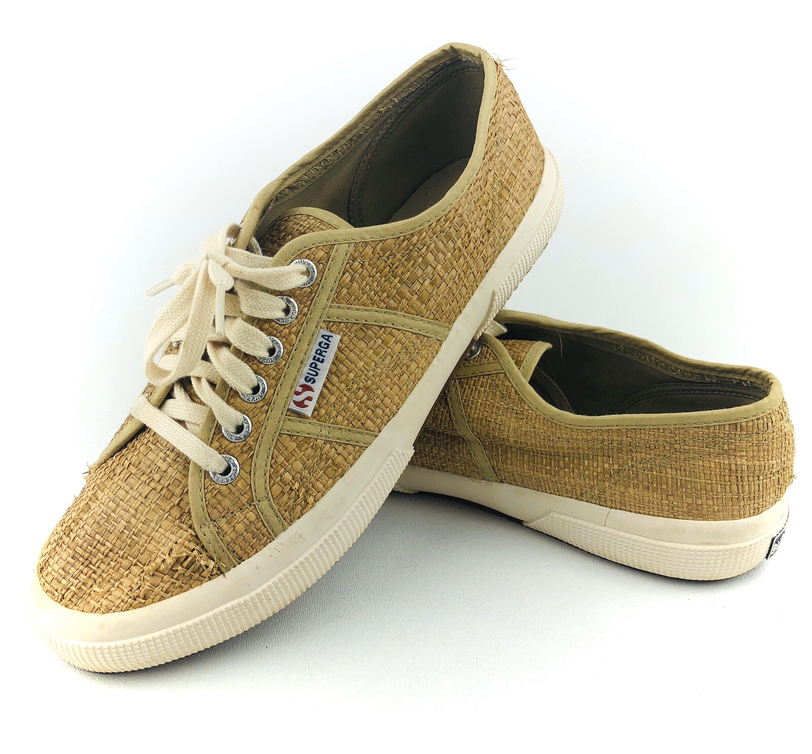 superga in rafia