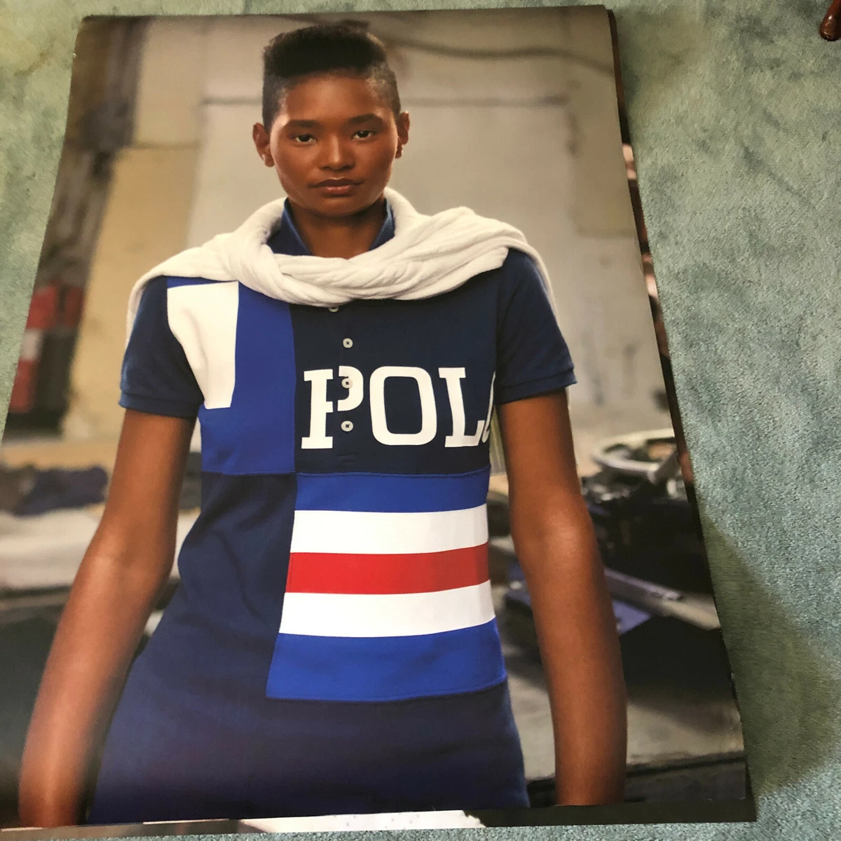 Ralph Lauren POLO 2019 Promo Poster Blue Shirt 4 x 6 Feet Hugh Tapestry Banner