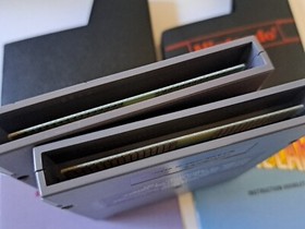 Lote de juegos To the Earth & Tetris - Nes - Juegos con caja manual (sin probar)