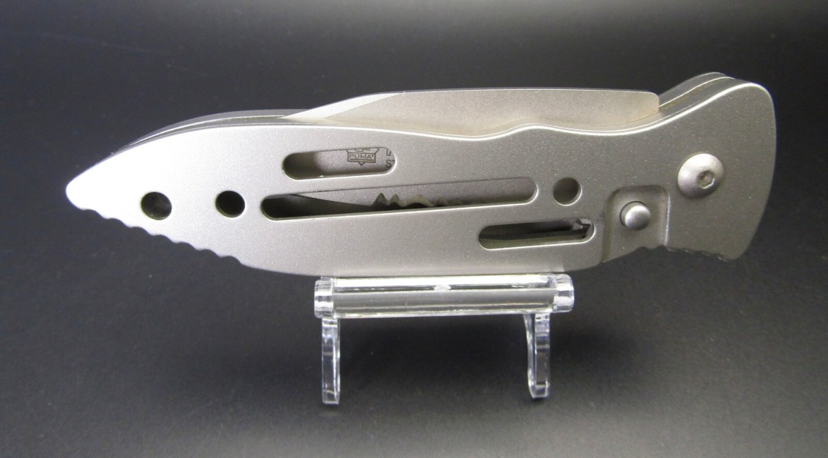 PUMA VTG BOOSTER Button Lock Knife 280 101 90's Made In PUMA VTG BOOSTER Button Lock Knife 280 101 90's Made In