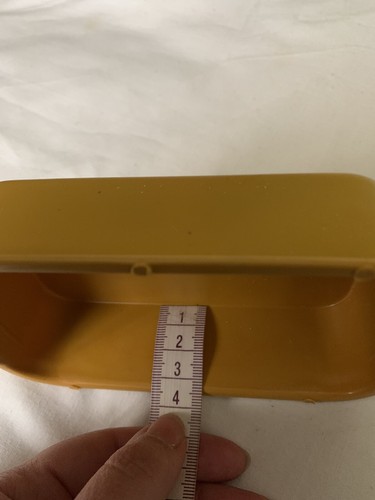 Feeder Dish Seed Bowl, For Cage & Aviary Birds, Plastic Mustard Yellow - Picture 4 of 5