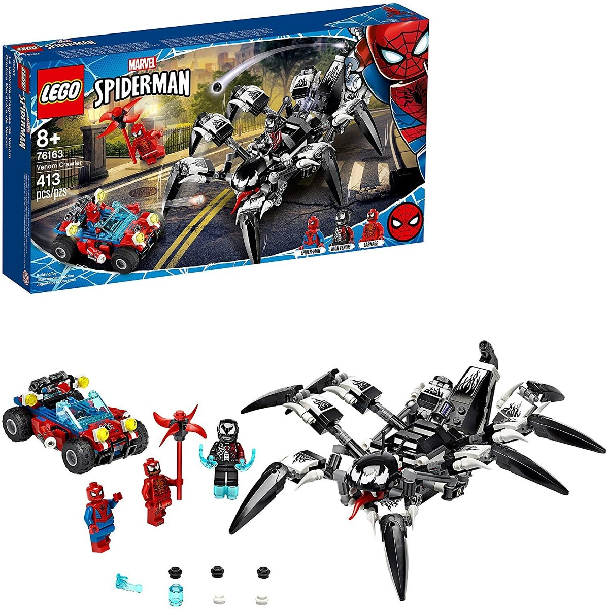 Lego Marvel Super Heroes 76163 SPIDERMANS VENOM CRAWLER Iron Venom