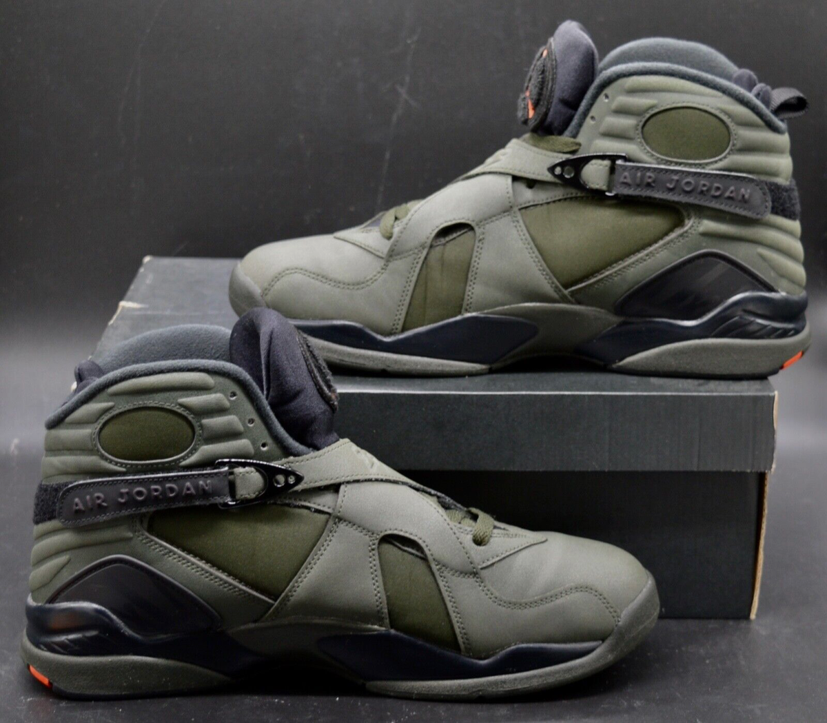 New Nike Air Jordan VIII (8) Retro Take Flight Sequoia/Max New Nike Air Jordan VIII (8) Retro Take Flight Sequoia/Max