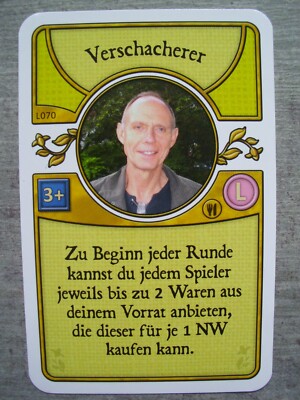 Promo Card / L-Deck Card L070 Creepers for  Agricola  (Lookout Games)