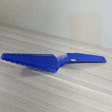 Tupperware Pie Cake Cutter Spatula Server Blue New 
