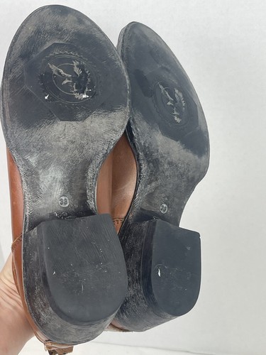 Stivaletti Steve Madden marroni in pelle tacco biscotto taglia 8 donna - Foto 6 di 6