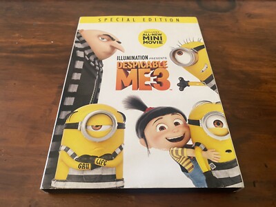 Despicable Me 3 - DVD By Steve Carell - VERY GOOD - With Slip