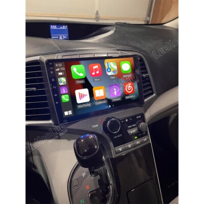 Apple Carplay For Toyota Venza 2008-2016  Car Stereo Radio Android 15.0 GPS WIFI
