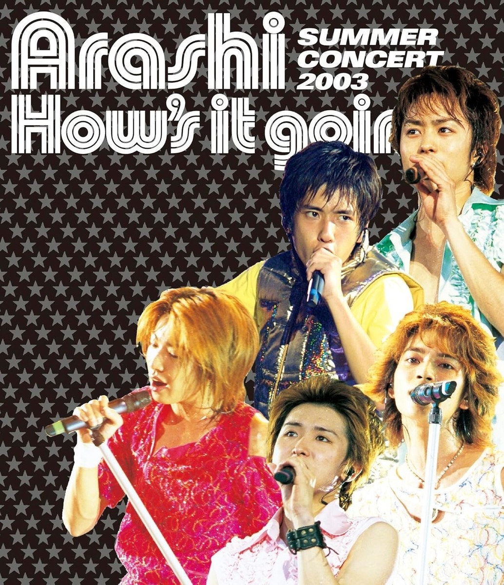Arashi How's it going Summer Concert 2003 Blu-ray Japan LCXA-5500