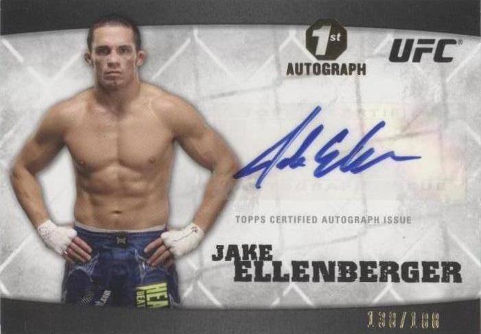 2010 Topps UFC Knockout - Jake Ellenberger #A-JE - 1 of 1