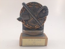 BASEBALL RESIN TROPHY  FREE ENGRAVING  SHIPS IN 1 BUSINESS DAY 
