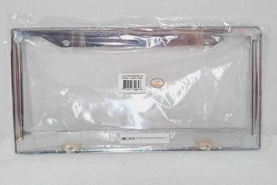 Offical NASCAR Kasey Kahne 9 Car Truck License Plate Frame Metal Chrome New - Image 2 of 4