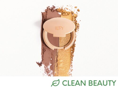 IBY Beauty Carry On Eyeshadow Duo in Glamping & First Class Travel Size 3g/0.1oz