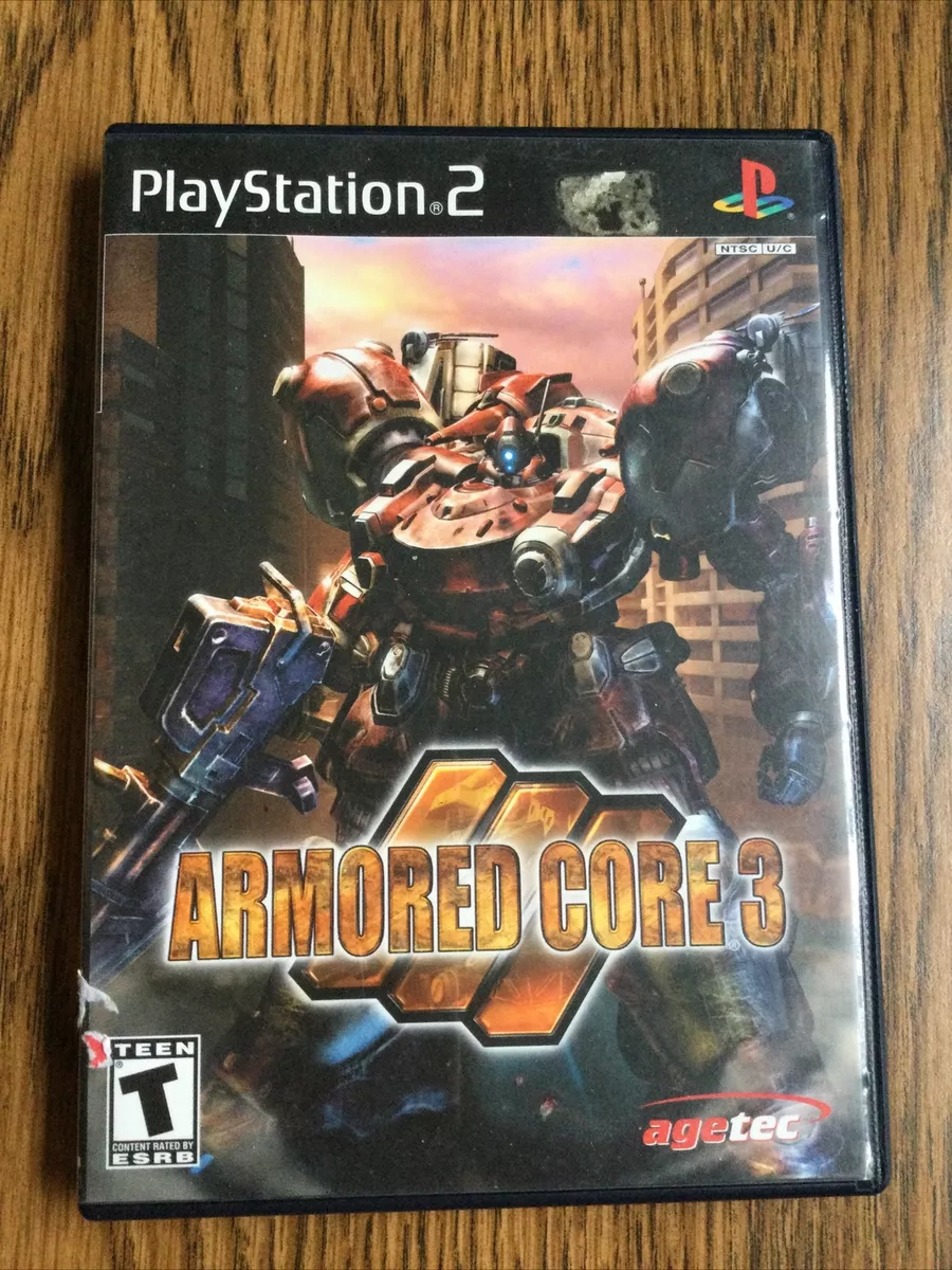 Armored Core 3 CIB PlayStation 2 Ps2 Excellent Condition