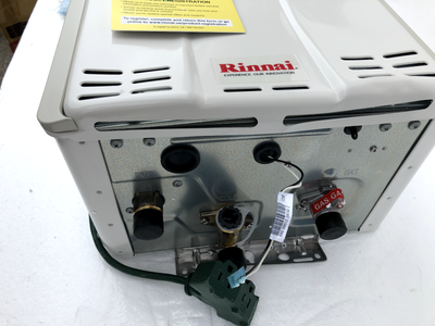 RINNAI V75eN WATER HEATER WITH DINGS, POWER TESTED, SEE PICTURES | eBay