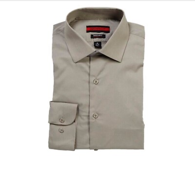 Architect Mens Long Sleeve Regular Fit Stretch Dress Shirt 15-15.5x32-33  NEW | eBay