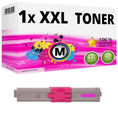 XXL Toner für OKI C532DN C542DN MC563DN MC573DN kompatibel Patronen Magenta