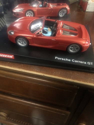 6x 1 /32 Carrera Porsche Gt Convertible analog slot car scalexrix scx runs - Picture 2 of 7