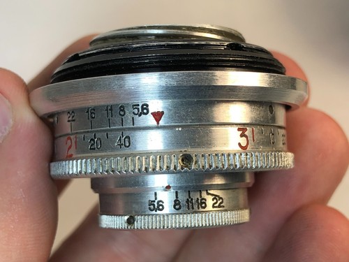 Industar 5.6/30 Sharp Lens for USSR Soviet camera Yolka Elka KGB Wide-angle - Picture 5 of 7