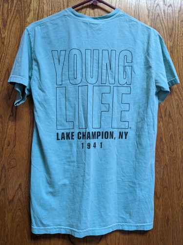 Comfort Colors Young Life T-Shirt SMALL 