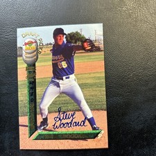 B10 Signature Rookies Draft Picks 1994 Autograph #82 Steve Woodard Milwaukee